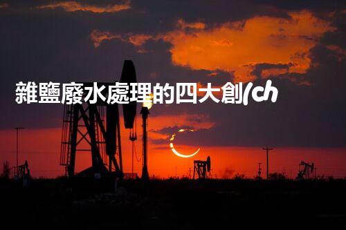 雜鹽廢水處理的四大創(chuàng)新技術(shù)，你明白嗎？